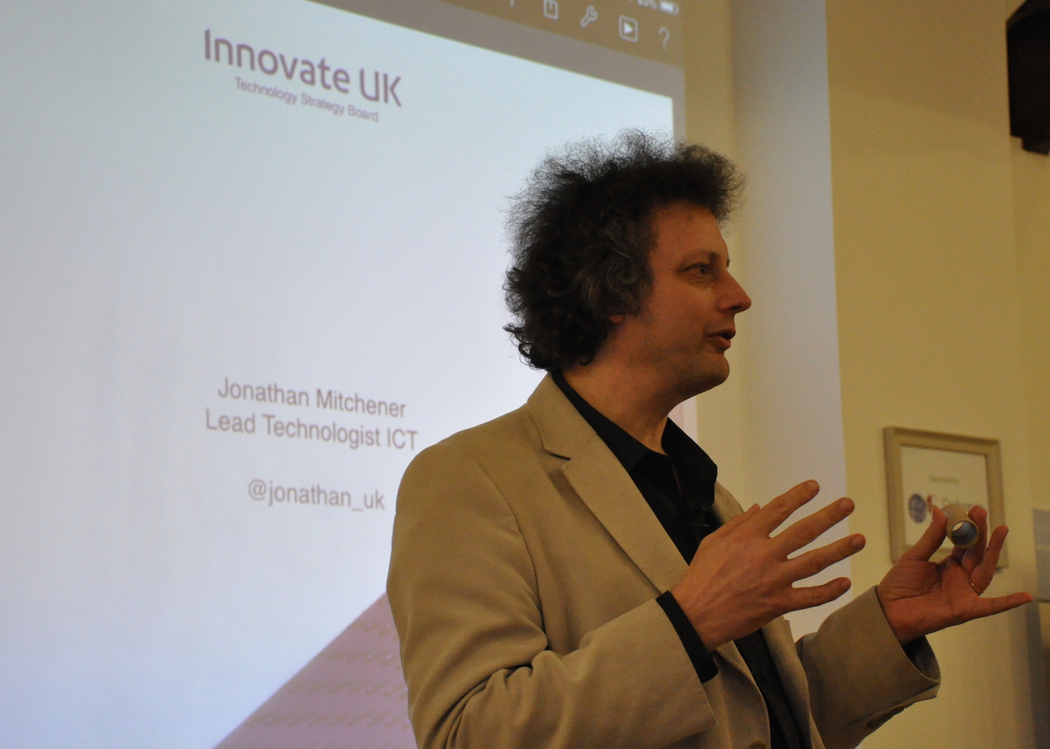 Jonathan Mitchener of Innovate UK